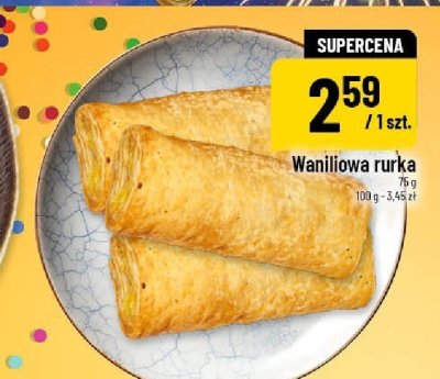 Waniliowa rurka promocja w POLOmarket
