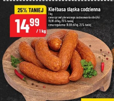 Kiełbasa śląska promocja w POLOmarket