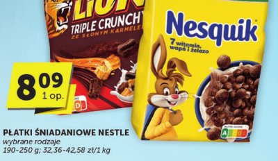 Płatki śniadaniowe Nestle wybrane rodzaje promocja w Groszek