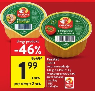 Pasztet promocja w Intermarche