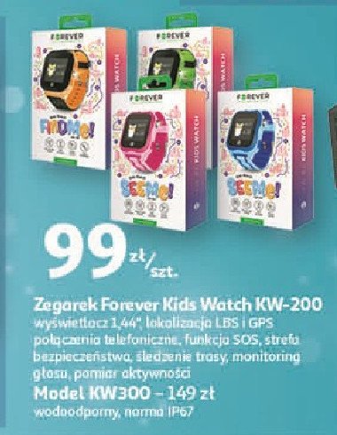 Zegarek kw-200 pomarańczowy Forever promocja