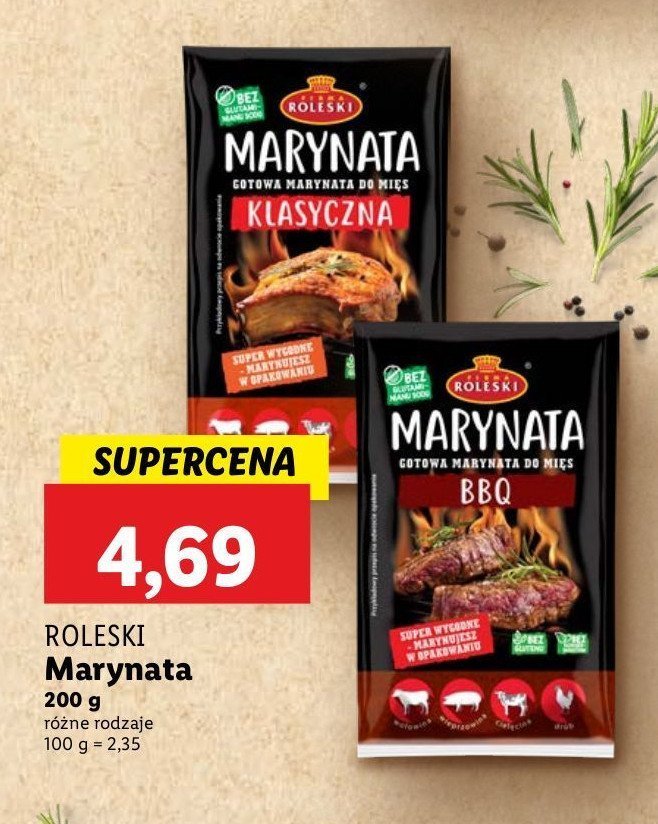 Marynata bbq Roleski promocja