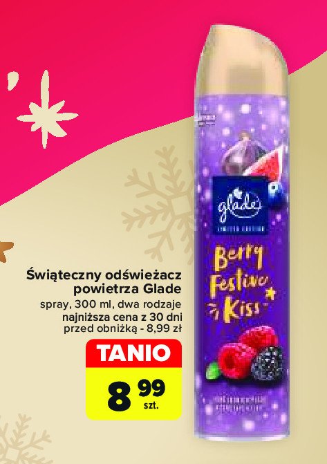 Odświeżacz berry Glade by brise promocja w Carrefour