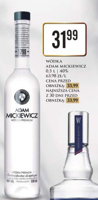 Wódka 0,5 l promocja w Dino