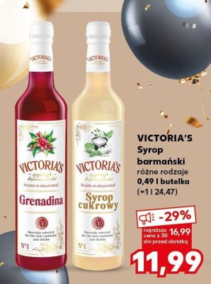 Syrop barmański różne rodzaje  promocja w Kaufland