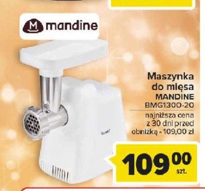 Maszynka do mielenia bmg 1300-20 Mandine promocja