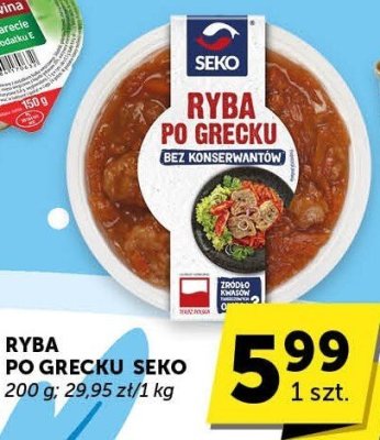 Ryba po grecku Seko promocja w Euro Sklep
