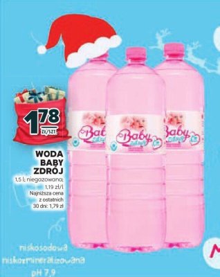 Woda Baby Zdrój promocja w Stokrotka