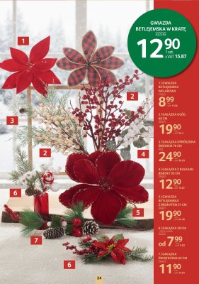 Gałązka z kulkami jemioły 55 cm promocja w Selgros