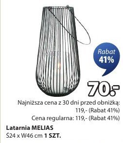 Latarnia MELIAS promocja w Jysk