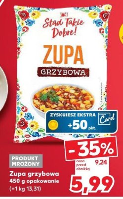Zupa grzybowa promocja w Kaufland