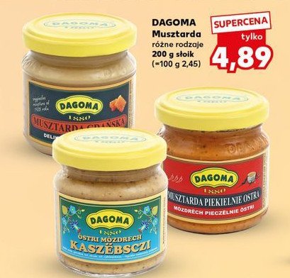 Musztarda piekielnie ostra Dagoma promocja w Kaufland