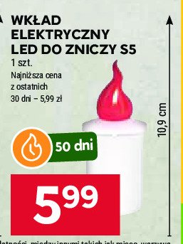 Wkład elektryczny led s5 promocja