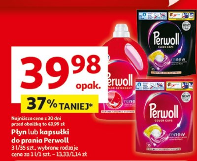 Kapsułki do prania wybrane rodzaje promocja w Auchan