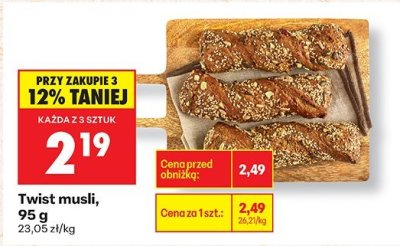 Twist musli promocja w Biedronka