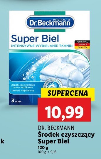 Wybielacz super biel Dr. beckmann promocja