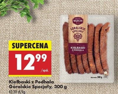 Kiełbaski z podhala Kraina wędlin góralskie specjały promocja