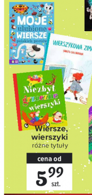 Moje ulubione wiersze polskich poet贸w promocja