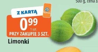 Limonka 1 szt. Leclerc promocja w Leclerc