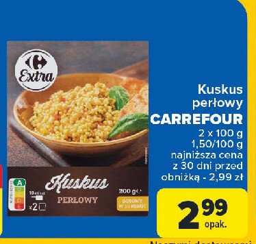 Kuskus perłowy Carrefour extra promocja