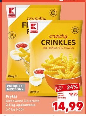 Frytki K-classic promocja