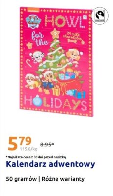 Kalendarz adwentowy różne warianty promocja w Action
