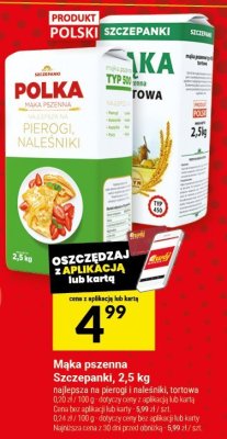 Mąka pszenna Szczepanki, 2,5 kg promocja w Twój Market