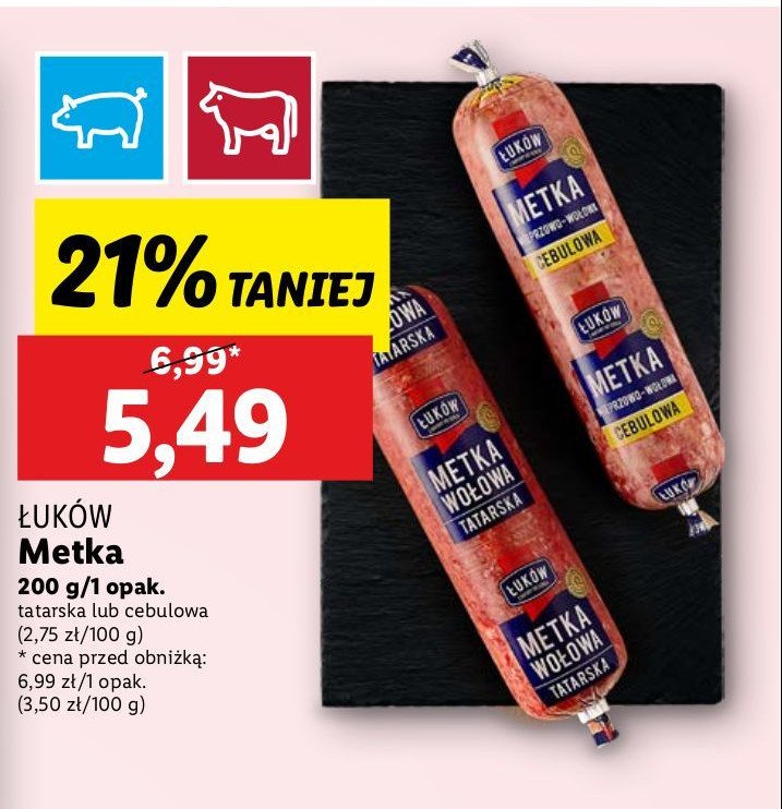 Metka tatarska Łuków promocja