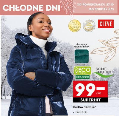 Kurtka damska r. S-XL promocja w Biedronka