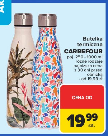 Butelka termiczna 0.5 l Carrefour promocja