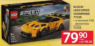 Klocki LEGO Speed Champions 77239 w zestawie 348 elementów promocja w Selgros