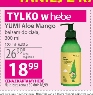 Balsam do ciała intensywne nawilżenie aloe mango
