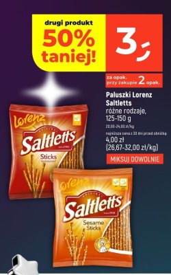 Paluszki Lorenz Saltletts różne rodzaje promocja w Dealz