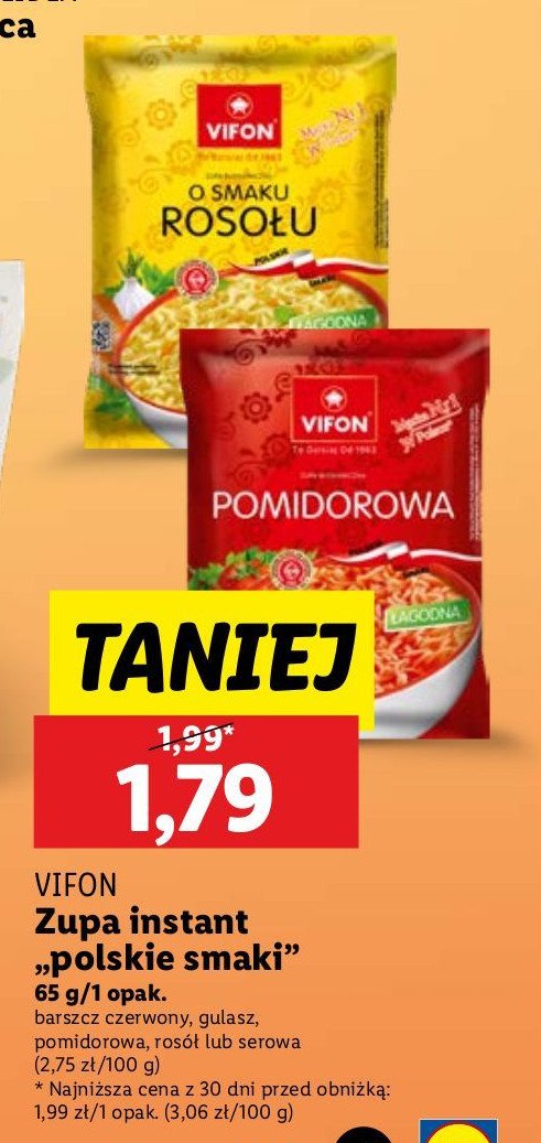 Smak serowy Vifon promocja