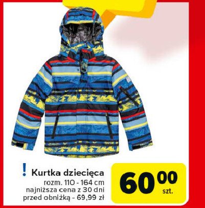 Kurtka dziecięca promocja w Carrefour Market