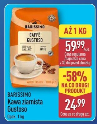 Kawa ziarnista Gustoso 1 kg promocja w Aldi