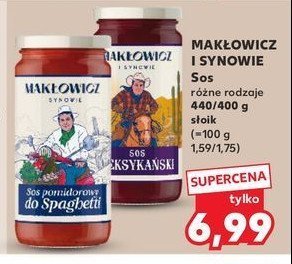 Sos pomidorowy do spaghetti Makłowicz i synowie promocja