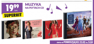 Kraina lodu ii soundtrack promocja