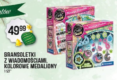 Bransoletki z wiadomościami kolorowe medaliony promocja w Arhelan