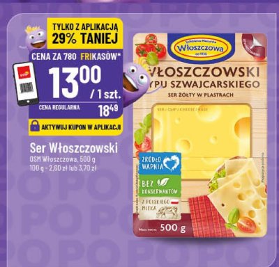 Ser Włoszczowski promocja w POLOmarket