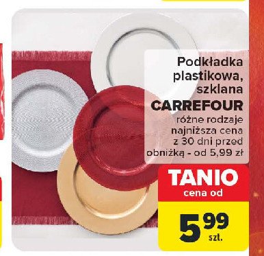 Podkła plastikowa Carrefour promocja w Carrefour Market