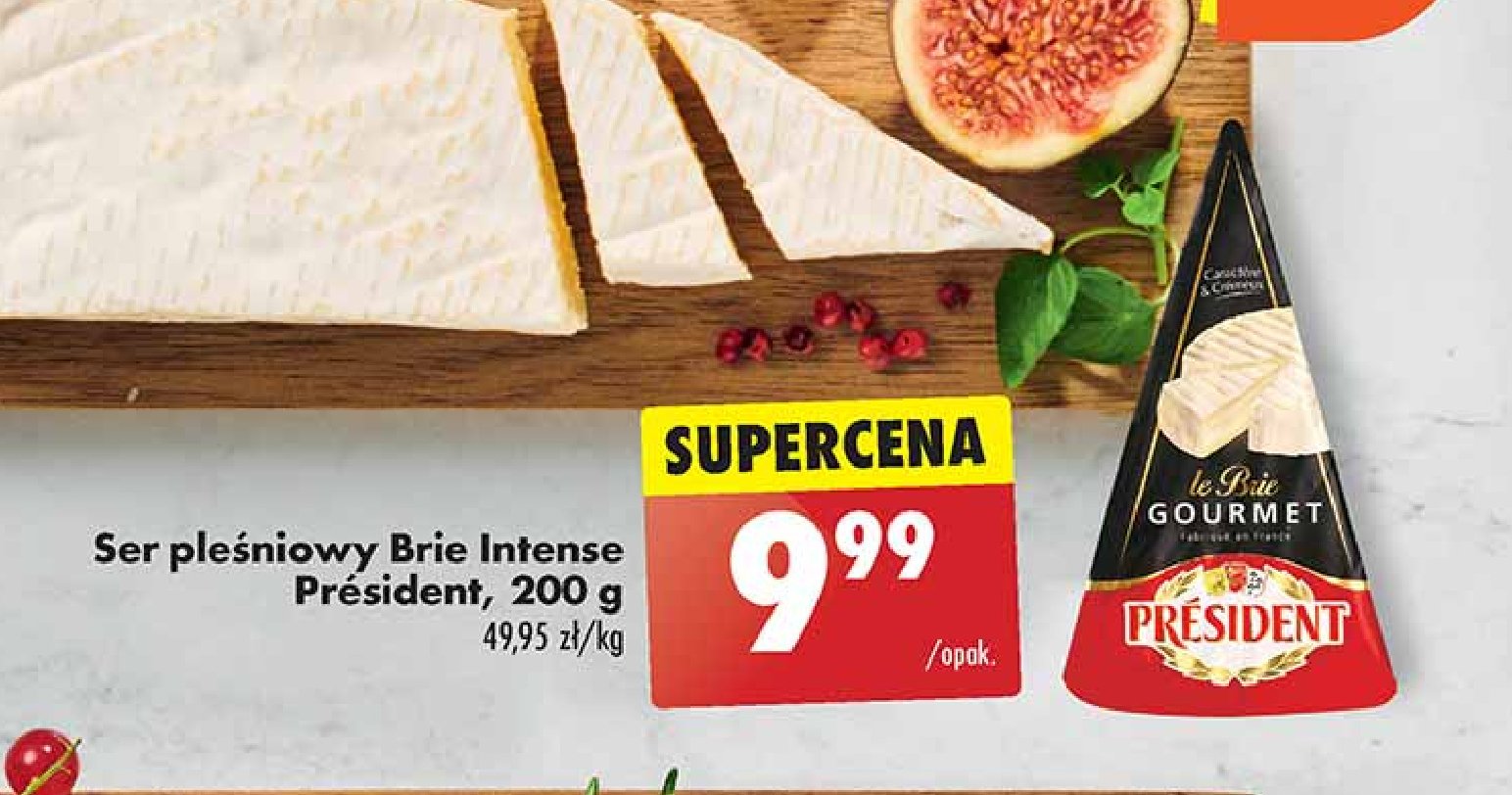 Ser brie intense President promocja