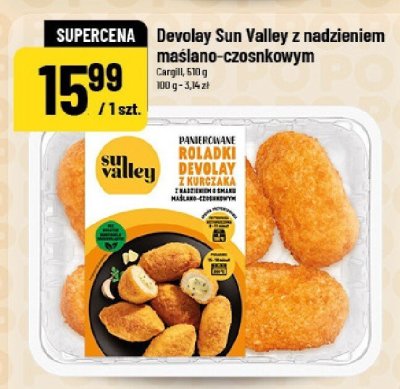 Devolay Sun Valley z nadzieniem masłano-czosnkowym Cargill promocja w POLOmarket