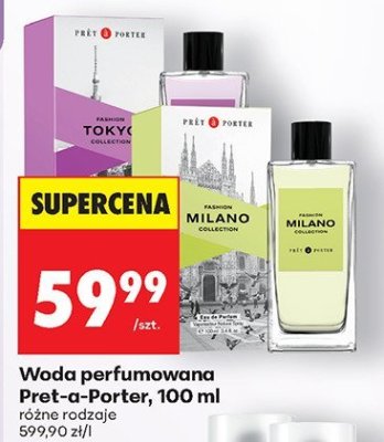 Woda perfumowana Pret-a-Porter, 100 ml promocja w Biedronka