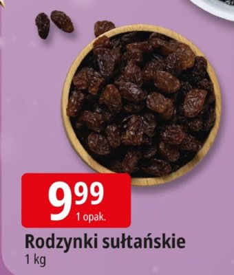 Rodzynki sułtańskie Leclerc promocja w Leclerc