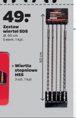 Zestaw wierteł sds promocja