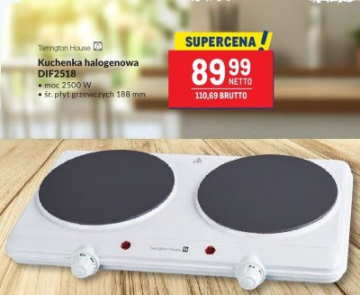 Kuchenka halogenowa Tarrington House DIF2518 promocja w Makro