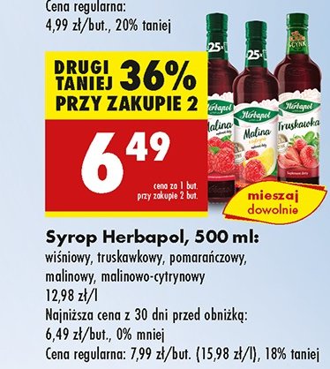 Syrop pomarańczowy Herbapol promocja