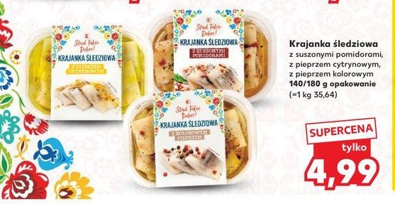 Krajanka śledziowa z pieprzem cytrynowym K-classic stąd takie dobre! promocja w Kaufland