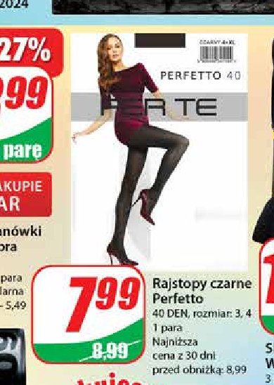 Rajstopy damskie 40 den Perfetto per te promocja